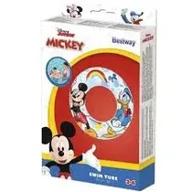 Bestway Flotador Salvavidas Anillo Disney Mickey Inflable 56CM