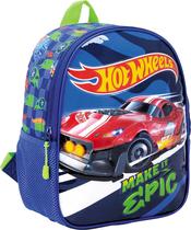 Mochila Hot Wheels Preto/Azul - 75130