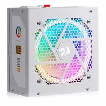Fonte ATX 850W 80PLUS Gold Redragon Full Mod.GC-PS007W-1 RGB Whit CX.F