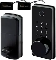 Outlet Fechadura Eletrônica S110BBL -F Smart Lock Zinc Abs Plastic
