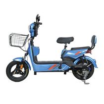 Motocicleta Eletrica M550 / 500W / 10A / 48V / Bateria Lithium - Blue (com Pedal)