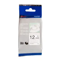 Rotulador Brother TZE-R231 Negro/Blanco