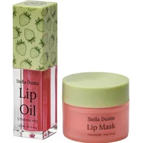 Kit Óleo + Mascarilla Labial Stella Dustin - Strawberry  Kit Óleo + ...