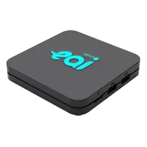 Receptor Eai Pro Digital 4K 16GB 2GB Ram ANDROID10 Wifi H.265 Vod CPUH313 H.265HEVC- Preto
