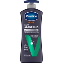 Loção Hidratante Vaseline Men Fast Absorbing - 600ML