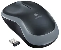 Mouse Logitech M185 Wireless 2.4GHZ - Cinza