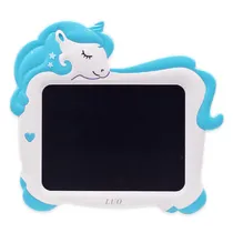 Painel de Escritura Tablet Luo LCD 11" Pulegadas LU-A85 Digital Gráfico Eletrônico Portátil Placa de Desenho Manuscrito Pad para Crianças Adultos Casa Escola Escritório - Azul Claro
