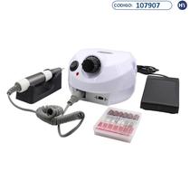 Lixadeira de Unhas Professional Kit DMJ-202C de 65W 35000 RPM - C058