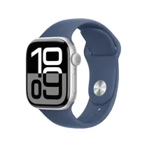Apple Watch Series 10 42MM MWWC3AM/ A / Silver Alumínio / Pulseira Sport Band Tamanho M/ G