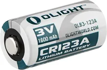 Pilha Olight CR123A OLB2-123A 3V 1600MAH