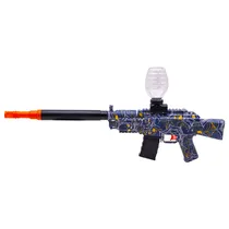 Pistola de Gel Ball AK47 Electric G-01 / 3.7V Lithium / com Acessorios - Azul