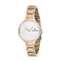 Relógio Analógico Feminino Daniel Klein Fiord DK12196-4 - Dourado
