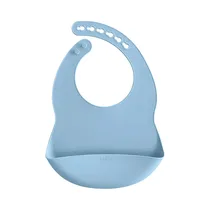 Babero Silicona Azul Buba 15639  Babero Sili...