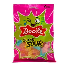 Bala de Gelatina Docile Mix Super Ácido 80G