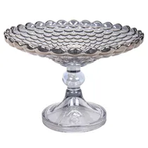 Fruteira Decorativa Cinza 23X19CM