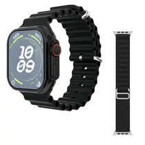 Smartwatch Vezr Ultra X - Bluetooth - com Pulseira Extra - Preto