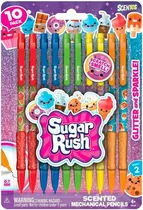 Lapiseiras Scentos 10 Pack 0.7MM com Aroma de Frutas 47506