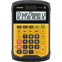 Calculadora Compacta Casio WM-320MT-W-DC - Preto/Amarelo