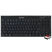 Teclado Gamer Mecanico Redragon K621RGB-Pro Horus Pro TKL Wireless / Red / Ingles - Preto