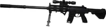 Rifle Hidrogel Soft Air Gun 2 In 1 - M24-S222