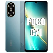 Celular Xiaomi Poco C71 Dual Sim de 128GB/4GB Ram de 6.88" 32MP/8MP - Azul (Global)