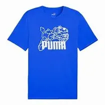 Puma Remera Mas Graphic Retro Sports T-Shirt 576723A05 (T) XS Azul