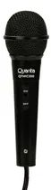 Microfone Quanta Dinâmico Cardioide com Fio QTMIC200