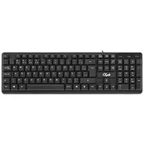 Teclado Krab KBTC20 USB / Português - Preto