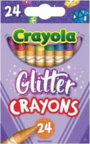 Crayola Glitter Crayons 52-3715 (24 Unidades)