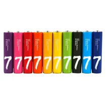 Pilha Xiaomi Mi Rainbow AAA Alcalina LR03 1.5V - 10 Unidades