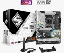 Placa Mãe AMD (AM5) Asrock B650E Steel Legend Wifi DDR5