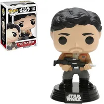 Funko Pop Star Wars Poe Dameron Jacket Gun *Ex* 117