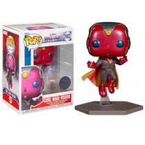 Funko Coleccionables Pop Captain America Civil War Vision 1143 s.Edition Plastico s/C