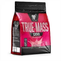 BSN True-Mass Strawberry Plastico 10.25 LBS/4.65 KG s/C