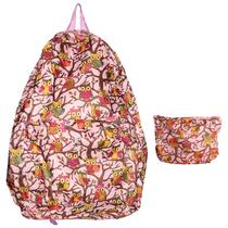 Mochila Colorida com Bolsa de Mao 13977