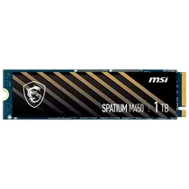 SSD MSI Spatium M450, 1TB, M.2 Nvme, Leitura 3600MB/s, Gravação 3000MB/s, S78-440L980