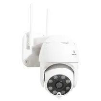 Camera de Segurança Externa Inteligente Smart Jortan Wifi / 1MP / 1.3MP / IP360 / Microfone / Alarma / Detecção Humana - Branco
