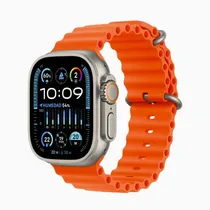 Relogio Smartwatch T900 Ultra Big 49MM / 2.09" / com Bluetooth - Laranja