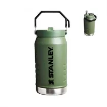 Garrafa Termica Stanley Flip Straw Jug 1.89L Green