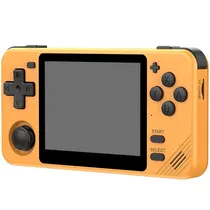 Console Portátil Powkiddy RGB10X 128GB de 3.5" com 15.000 Jogos - Amarelo
