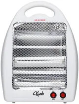 Aquecedor Elétrico Krab KBEP800 Quartzo Portátil 800W 220V - White