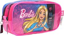 Estojo Escolar Barbie Rosa - 71612