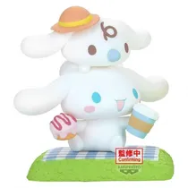 Boneco Banpresto Nakayoshi Cinnamoroll & Pompompurin A Cinnamoroll 387