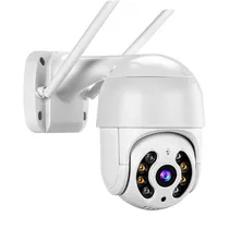 Camera de Segurança Abc A3067PRO com 2 Antenes / Wifi / Microfone / Alarma / Detecção Humana / Visao Noturna / App Icsee - Branco