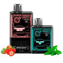 Vape Descartavel Vapengin Jupiter com 5% Nicotina - 10K Puffs Strawberry Kiwi Ice + 10K Puffs Cool Mint Ice