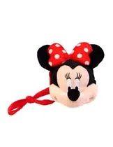 Foster Peluches Carterita de Peluche Minnie c/ Tiras Detalles En El Producto 3+ Multicolor