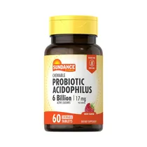 Vitamina Sundance Probiotic Acidophilus 17MG 60 Tabletas