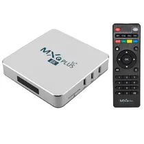 Receptor de TV Box MXQ Plus 128/ 512GB/ 8K/ 5G/ Android 11 - Prata