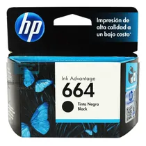 Cartucho HP 664 Negro