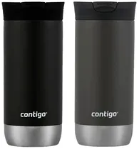 Kit Garrafa Térmica Contigo Snapseal 473ML - Sake/ Licorice